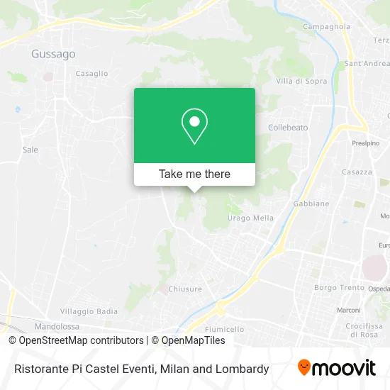 Ristorante Pi Castel Eventi map