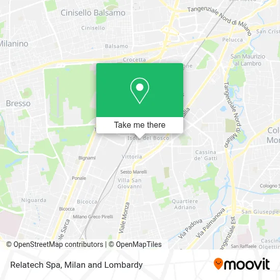 Relatech Spa map