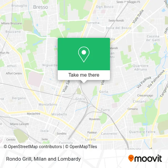 Rondo Grill map