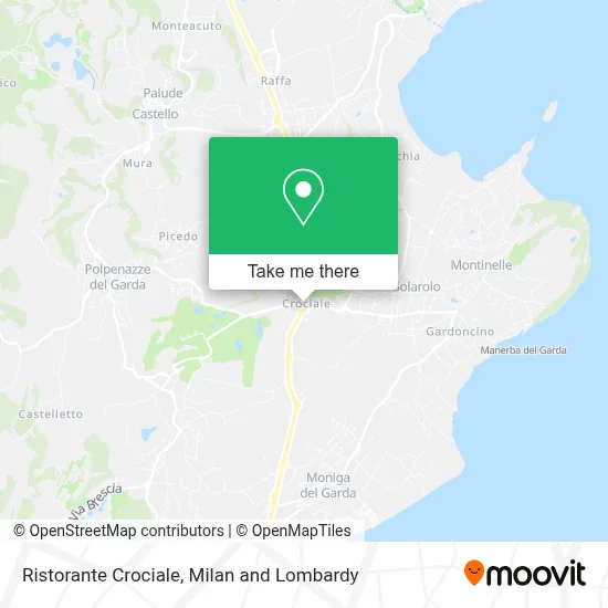 Ristorante Crociale map