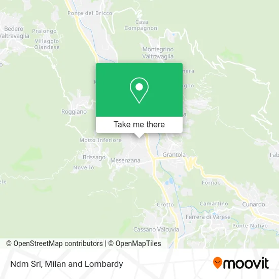 Ndm Srl map