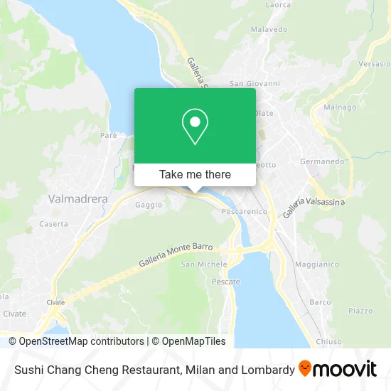 Sushi Chang Cheng Restaurant map