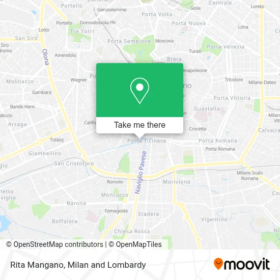 Rita Mangano map