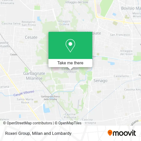 Roxeri Group map