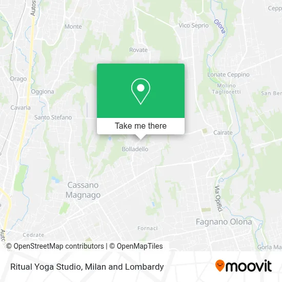 Ritual Yoga Studio map