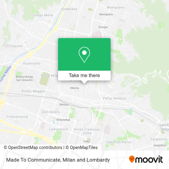 Made To Communicate map