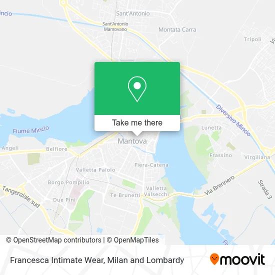 Francesca Intimate Wear map