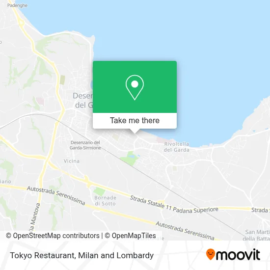 Tokyo Restaurant map