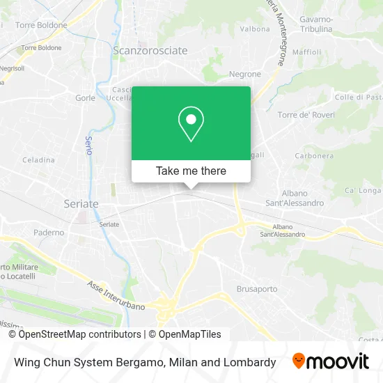 Wing Chun System Bergamo map