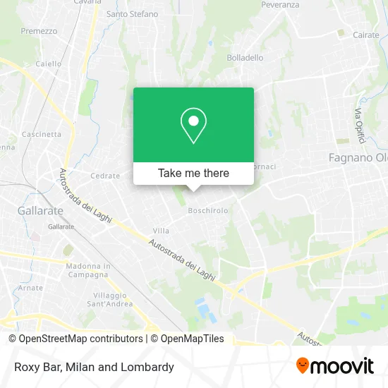 Roxy Bar map