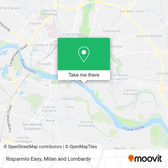 Risparmio Easy map