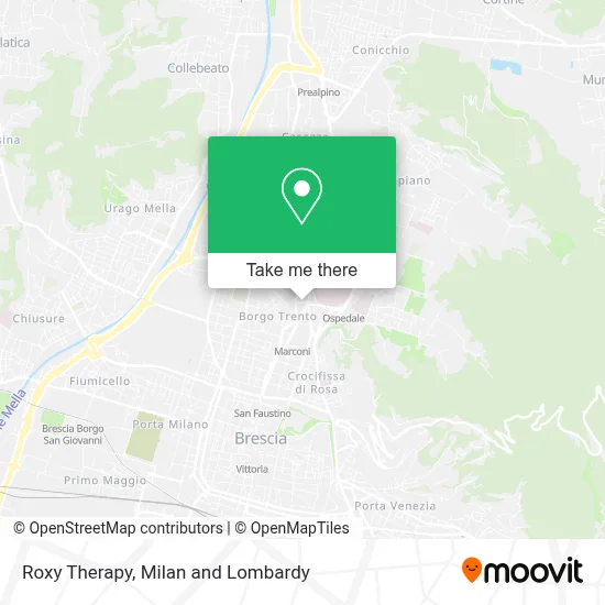 Roxy Therapy map
