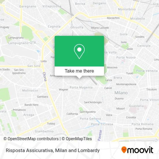 Risposta Assicurativa map