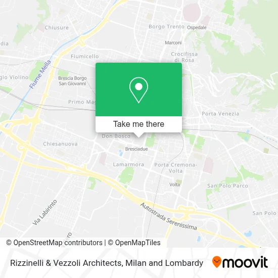 Rizzinelli & Vezzoli Architects map