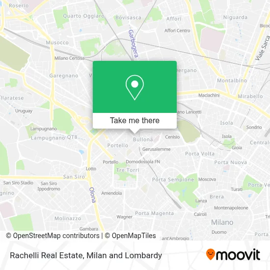 Rachelli Real Estate map