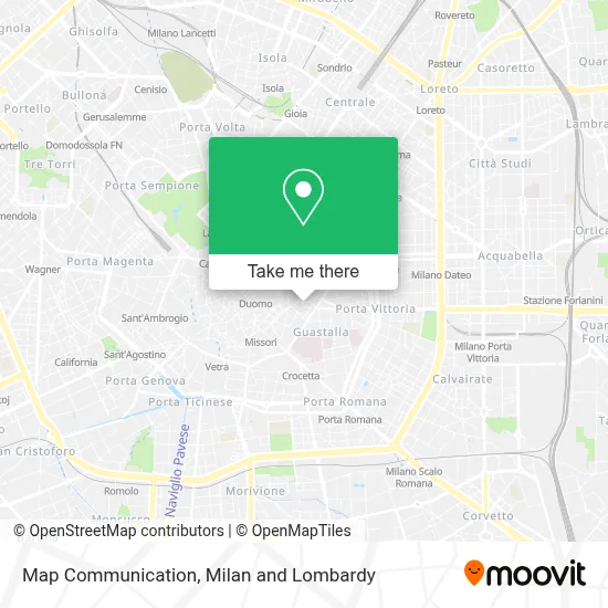 Map Communication map