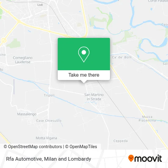 Rfa Automotive map