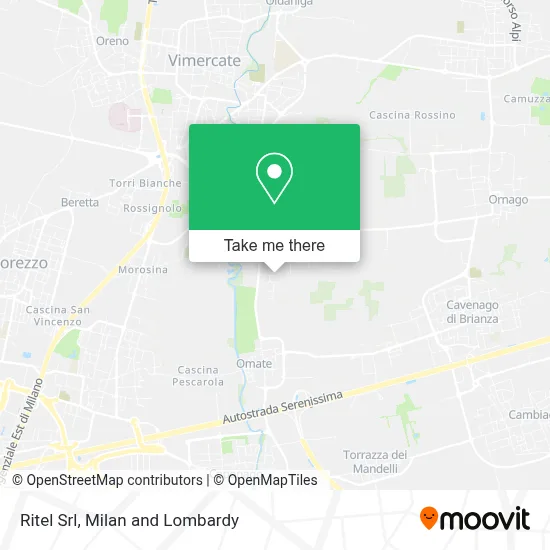 Ritel Srl map