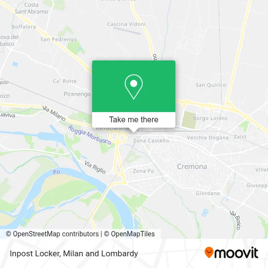 Inpost Locker map
