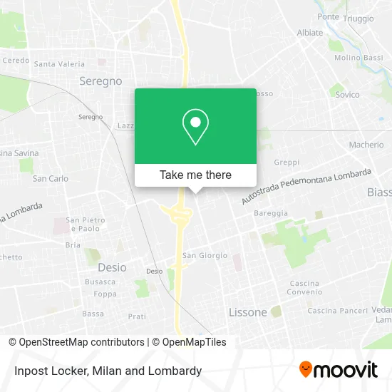 Inpost Locker map
