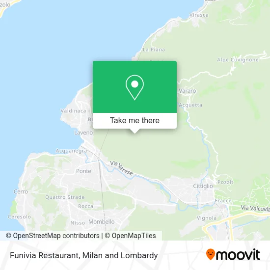 Funivia Restaurant map