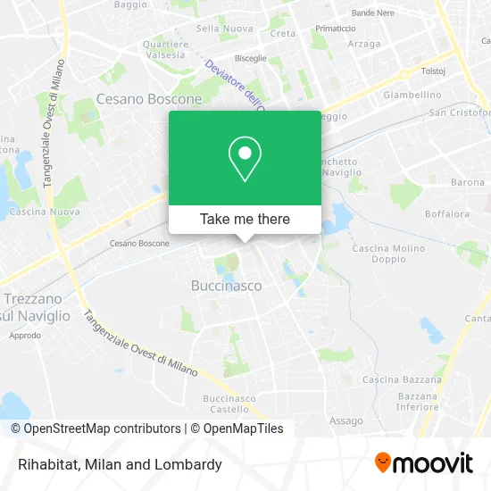 Rihabitat map