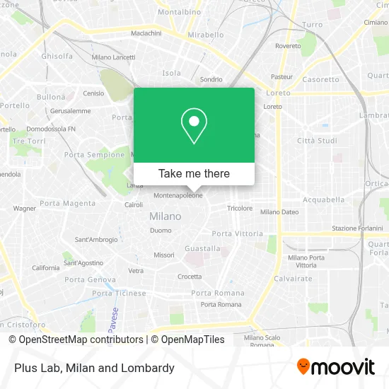 Plus Lab map
