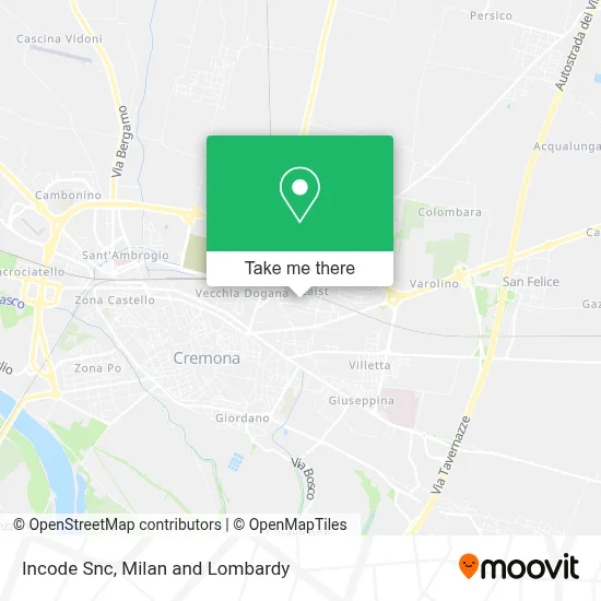 Incode Snc map