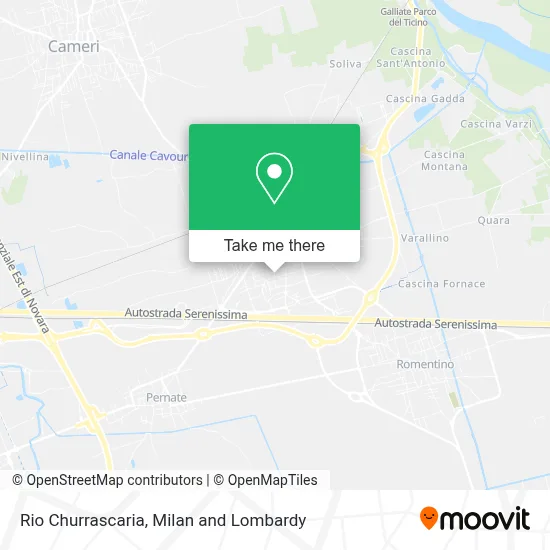 Rio Churrascaria map