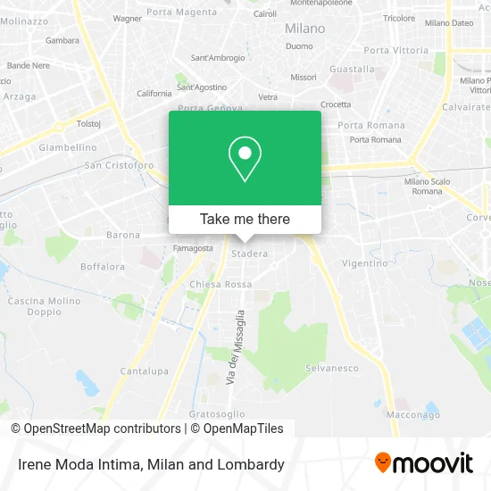 Irene Moda Intima map