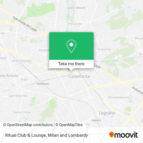 Ritual Club & Lounge map
