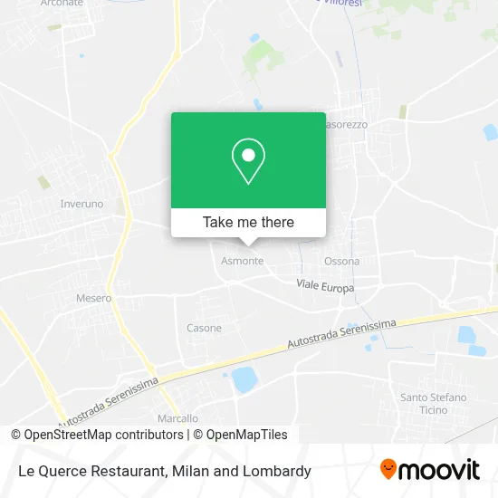Le Querce Restaurant map