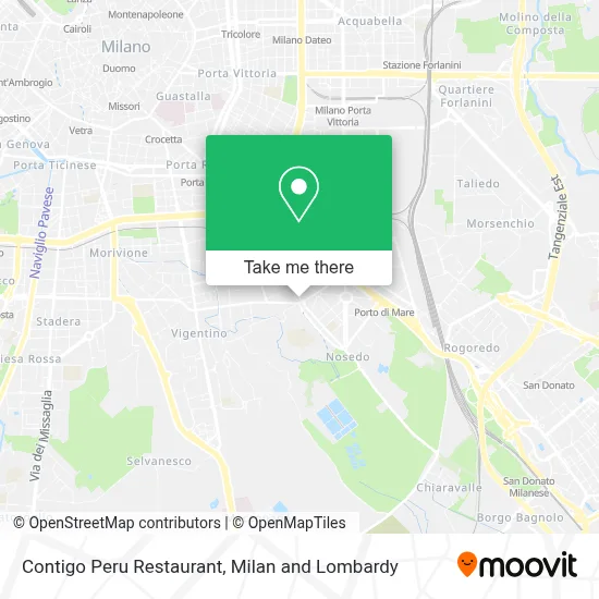 Contigo Peru Restaurant map