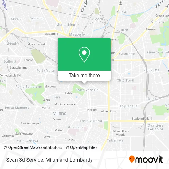 Scan 3d Service map