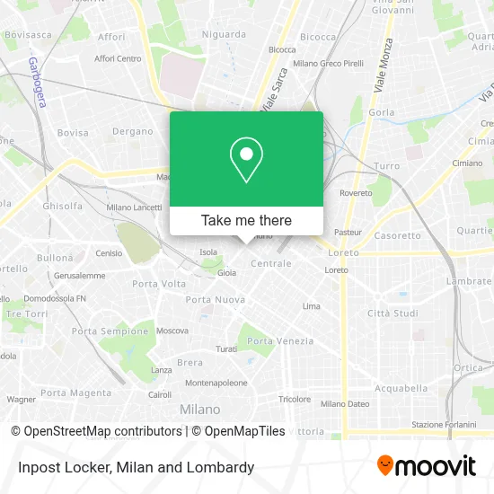 Inpost Locker map