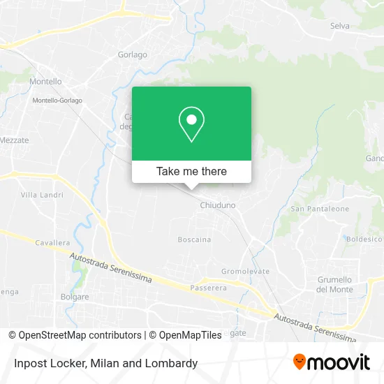 Inpost Locker map