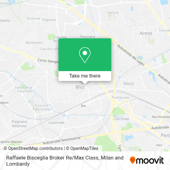 Raffaele Bisceglia Broker Re / Max Class map