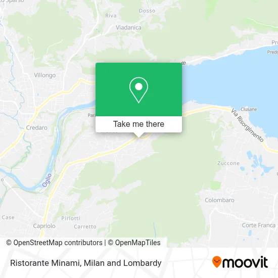 Ristorante Minami map
