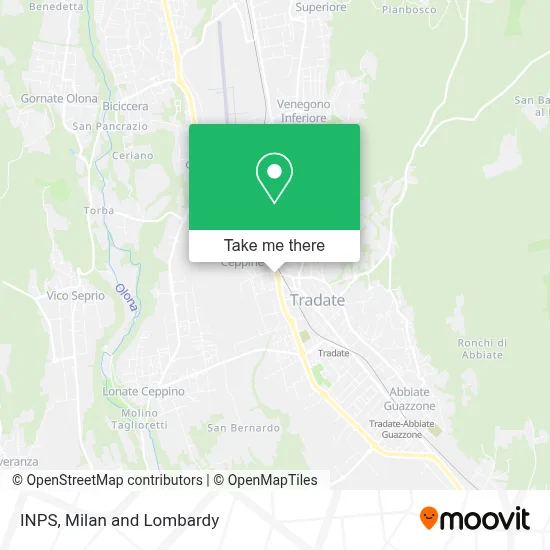 INPS map