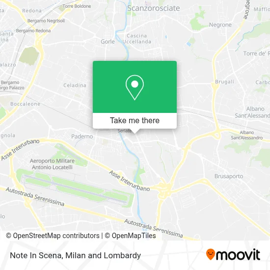 Note In Scena map