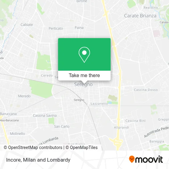 Incore map