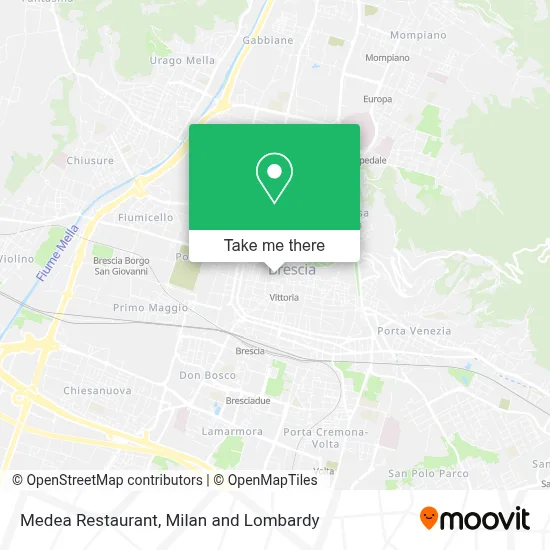 Medea Restaurant map