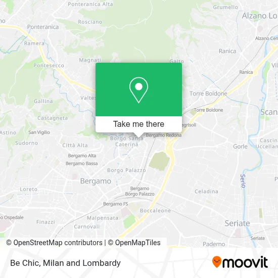 Be Chic map