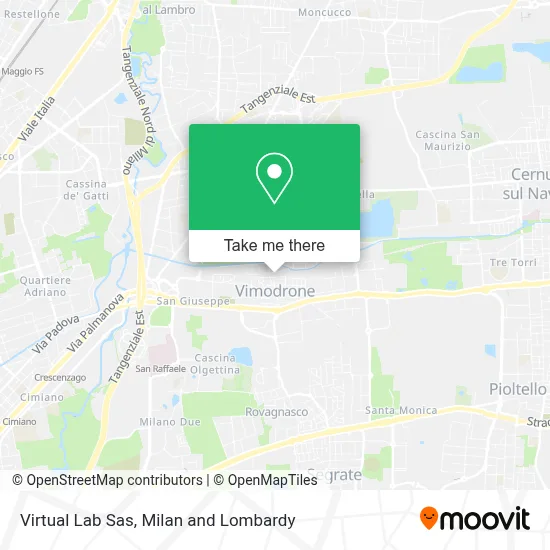 Virtual Lab Sas map