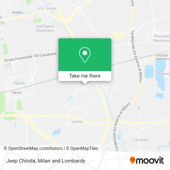 Jeep Chioda map