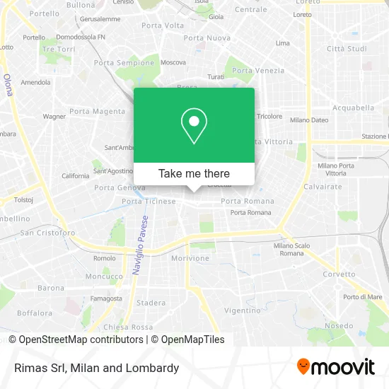 Rimas Srl map