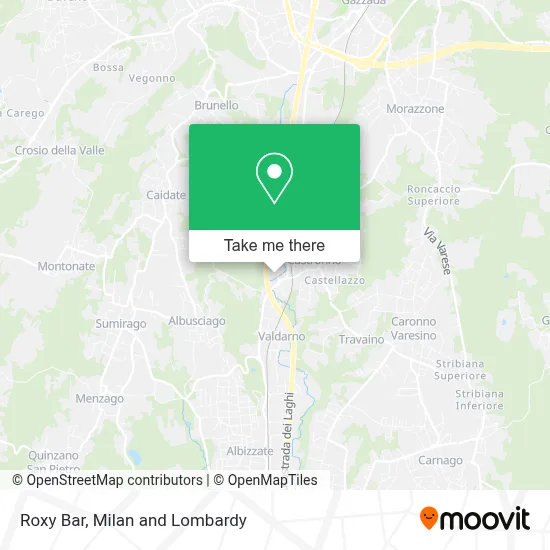 Roxy Bar map