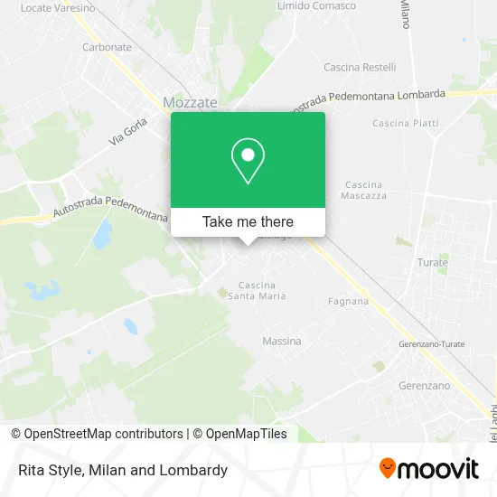 Rita Style map