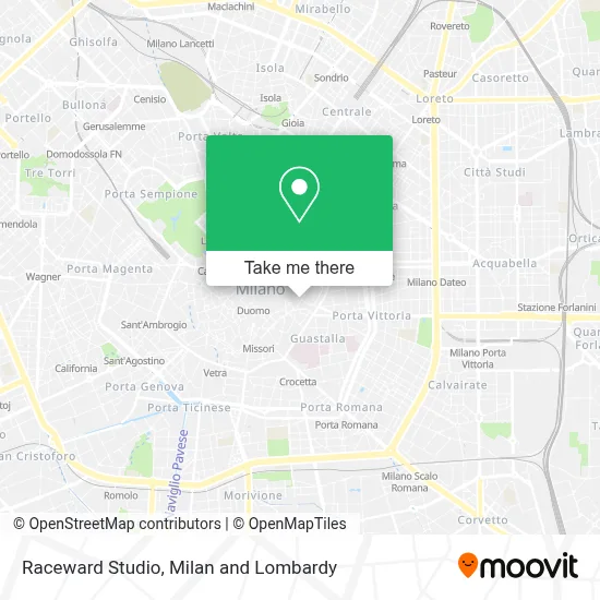 Raceward Studio map