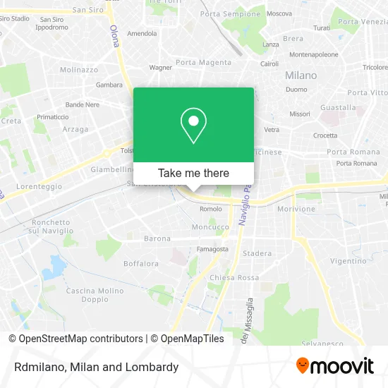 Rdmilano map
